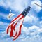 4th of July Decorations,60 Inch American Windsock Heavy Duty,Patriotic Fourth of July Outdoor Decor